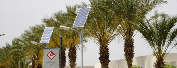 Solare Straßenbeleuchtung